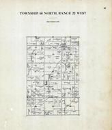 Township 60 North, Range 22 West - Muddy Creek, Linn County 1915